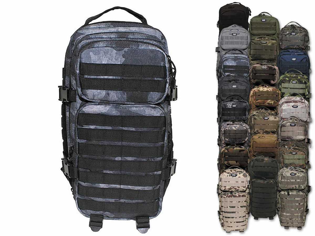 MFH Bolsa Mochila US Assault I Acampada Excursiones Capacidad: Ca.30 Litros