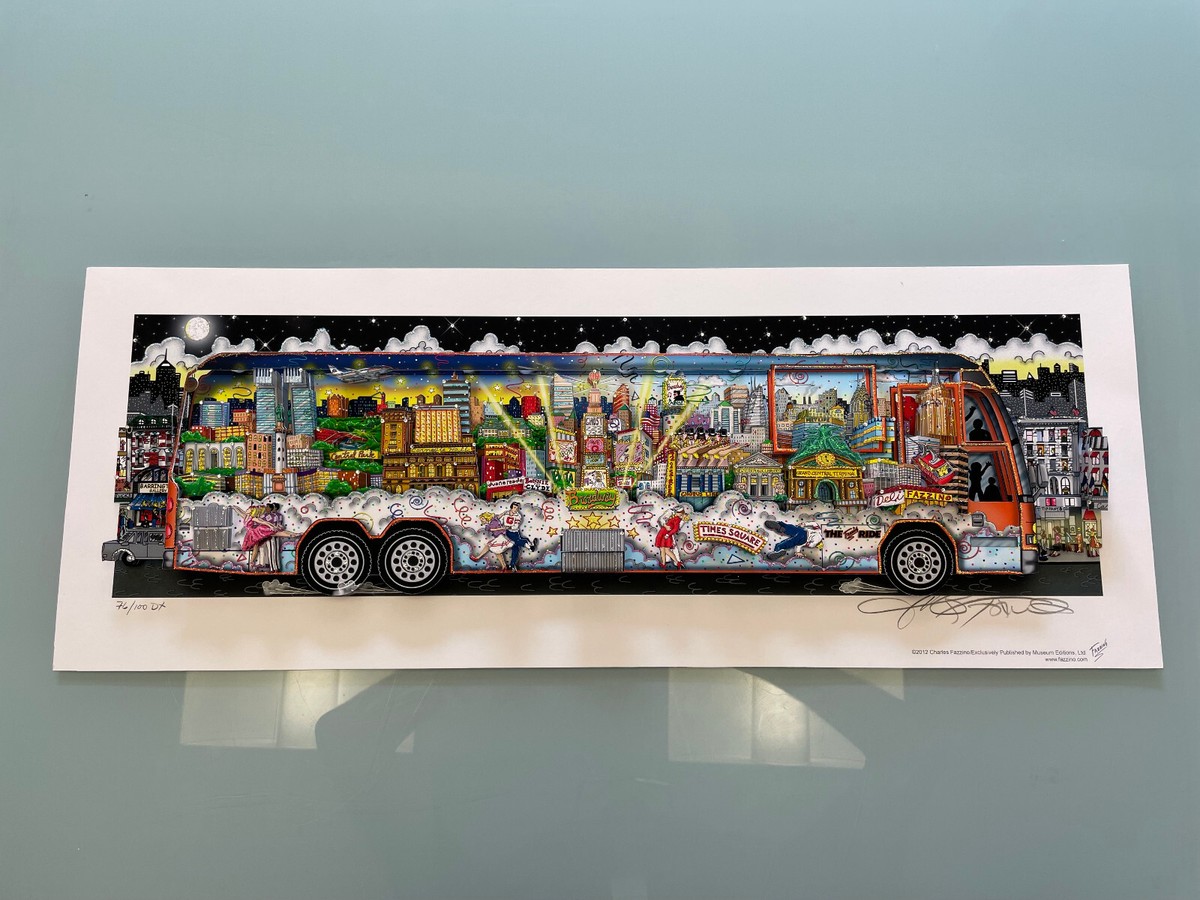 Charles Fazzino 3D Artwork 