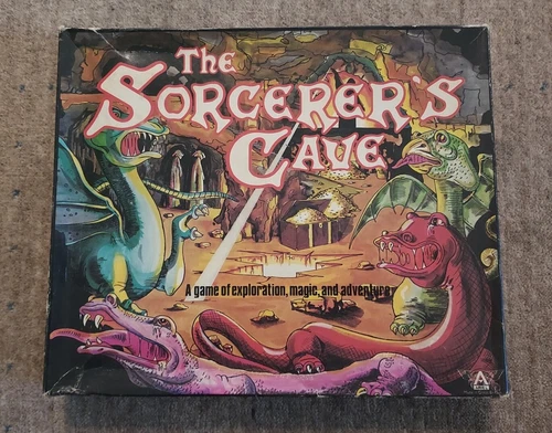 Ariel THE SORCERER'S CAVE Complete 1978 First Edition CIB Board Game FANTASY