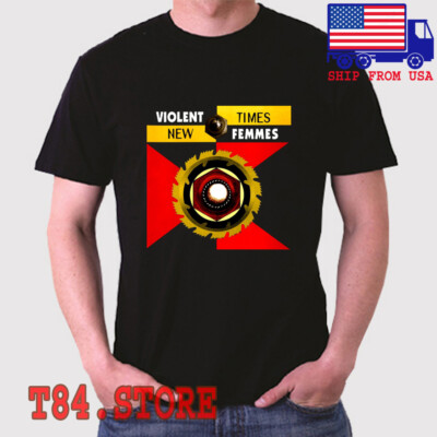Violent Femmes New Times Men's Black Size S to 5XL