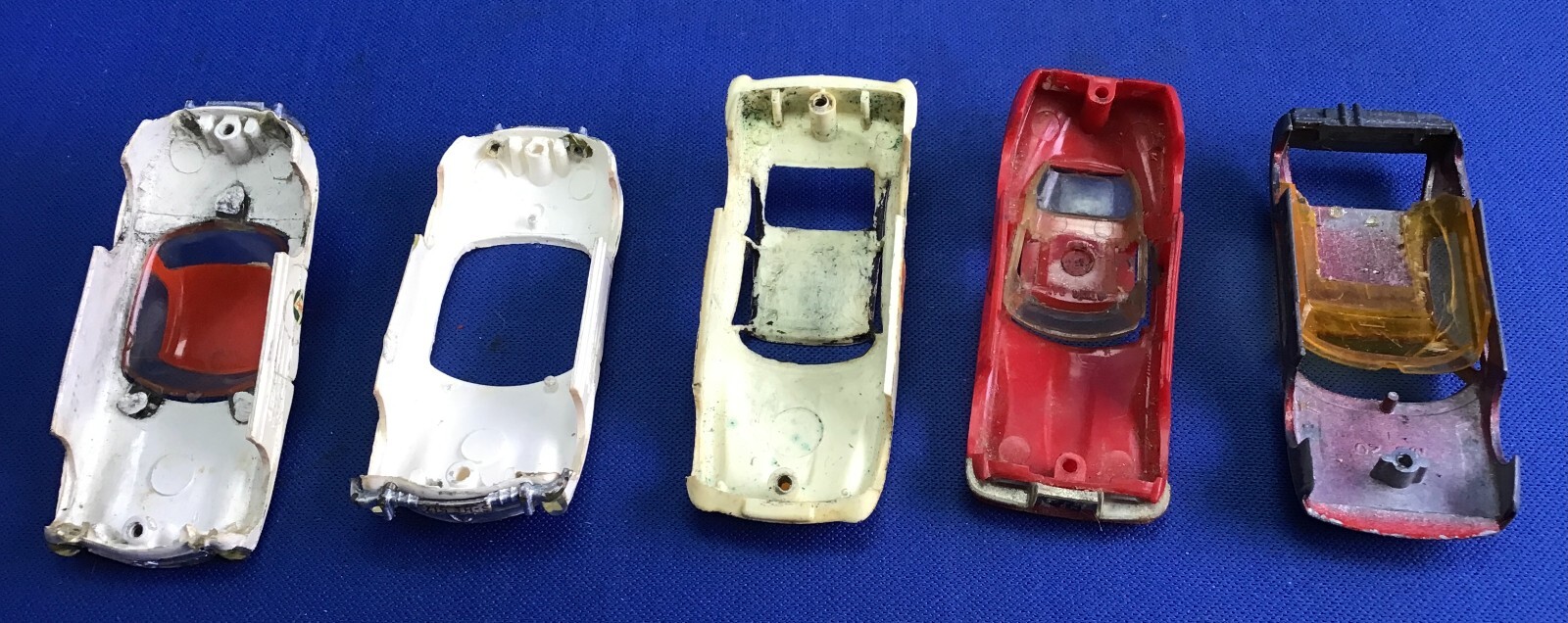 MINIC MOTORWAY SLOT CAR SHELLS ONLY X 5 eBay