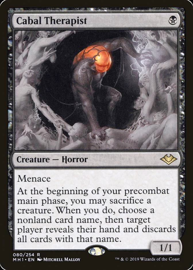MTG Cabal Therapist Modern Horizons - PACK FRESH | eBay