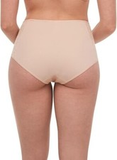 CHANTELLE NORAH HIGH WAIST BRIEF PANTY, 13F3, SMALL, NUDE, NWT 38