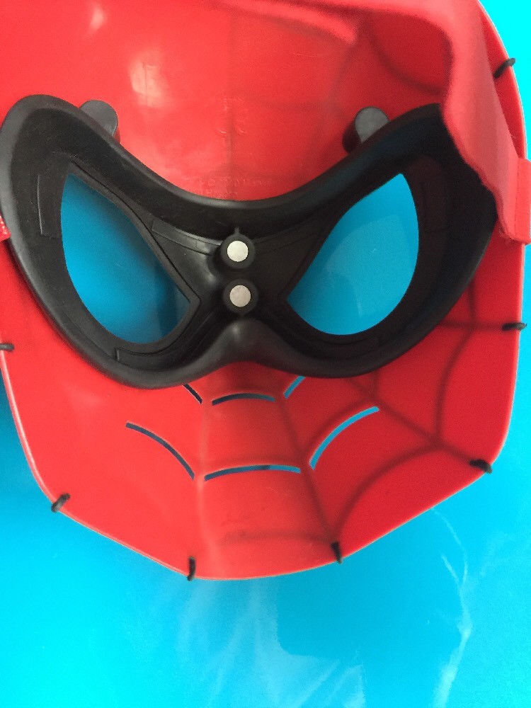 Ultimate Spiderman Hero Face Mask for Cosplay - Adjustable Padded image 7