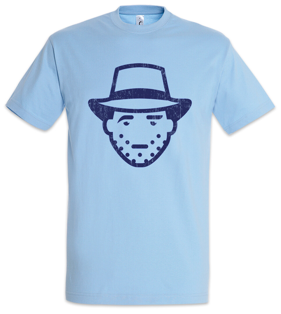 ALTRA T shirt uomo Jones Face Indiana Temple Indy Crusader Knight And The Last