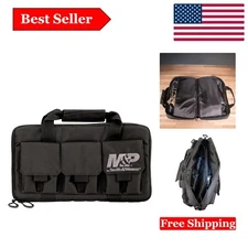 M&P Pro Tac Padded Handgun Case - Durable Ballistic Fabric for Secure Storage