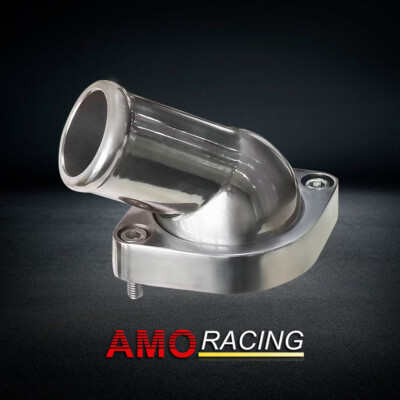 Water Neck Housing & Thermostat Kit 45°Swivel Polish Replacement for GM LS LS1 LS2 LS7 | Walmart
