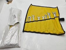 QTY 16 Chrome Double Open End Metric Spanner Wrench 6mm-19mm Y0H080008019A