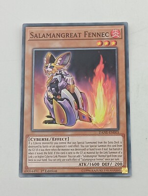 Yu-Gi-Oh Einzelkarte Salamangreat Fennec bespielt