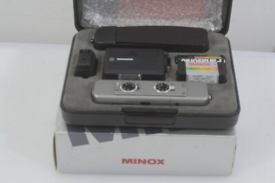 Boxed Minox TLX-Set #60683, Case, Flash, Strap, Film, Never Used
