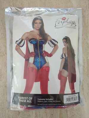 Forplay Fairest Of Them All Snow White Costume Brand New Size S/M