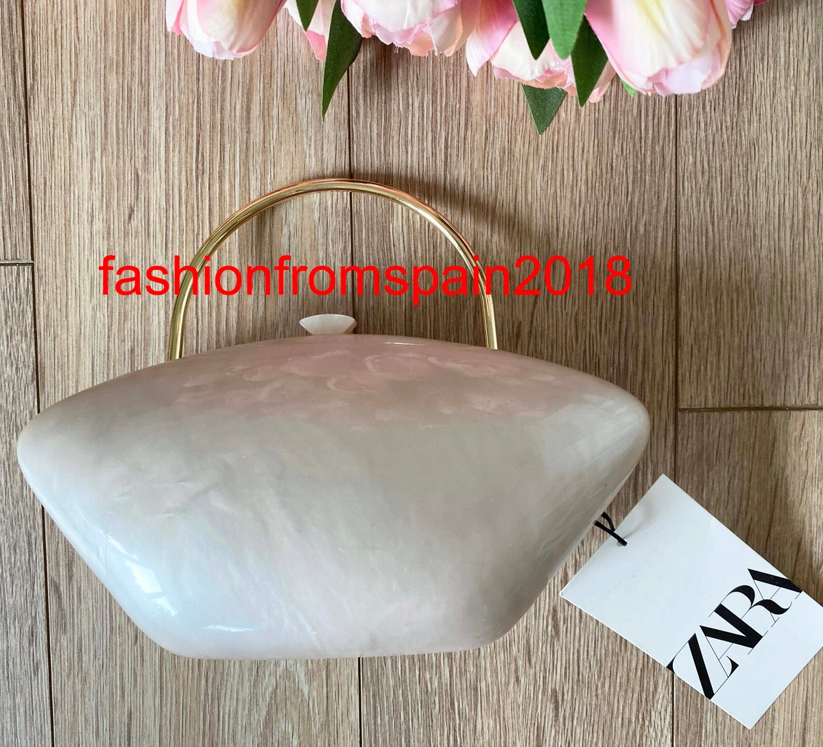 ZARA PEARL BEAD SHAPED MINAUDIÈRE BAG REF 6131/110