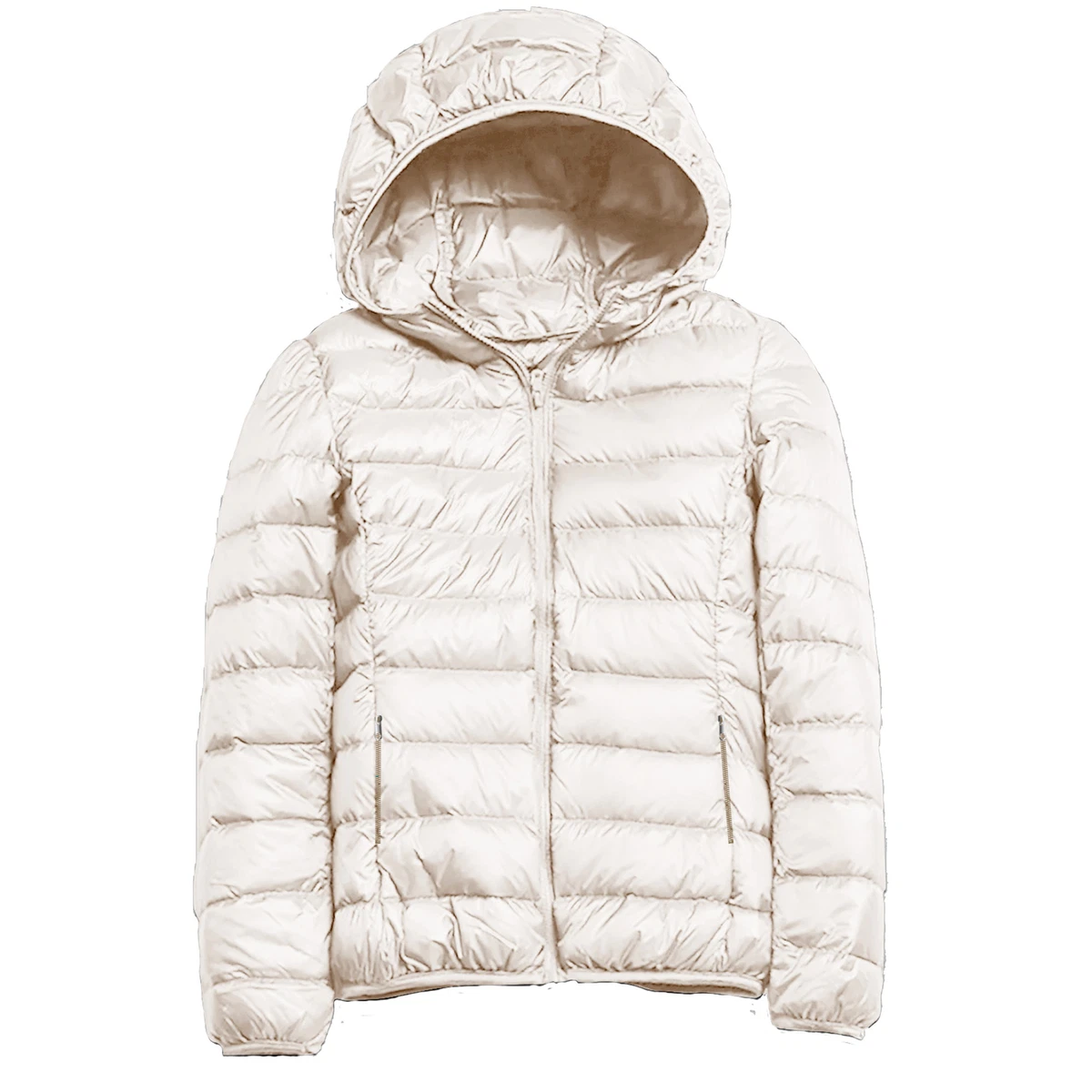 Ivory padded cheap jacket
