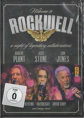 Welcome To Rockwell A Night Of Legendary Collaborations DVD NEU Robert Plant