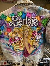 Barbie Superstar Vintage Tony Alamo Denim Jacket-Little Girls Size 4-6