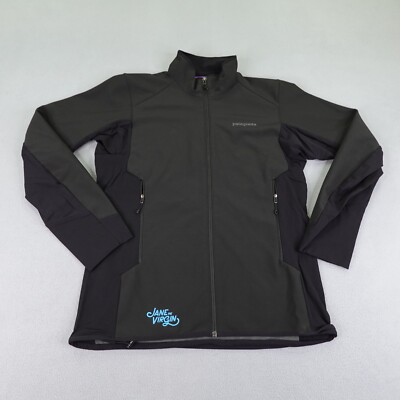Patagonia Jacket Mens Medium Black Adze Hybrid Coat Jane The Virgin Polartec