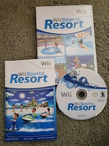 New ListingWii Sports Resort (Nintendo Wii, 2009) CIB TESTED
