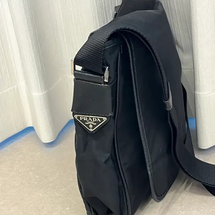 Prada Nylon Crossbody Bag, Black, Lightweight & Durable thumbnail 5