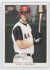 2002 Topps 206 Adam Dunn (Batting) #187 3d5
