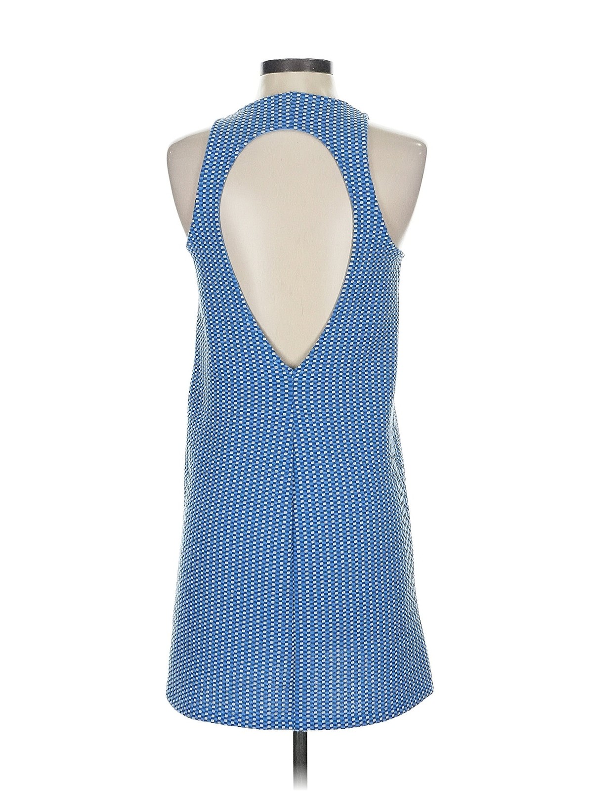 Trafaluc by Zara Women Blue Casual Dress S thumbnail 2