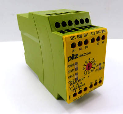 Pilz 774500 PNOZ XV2 30/24VDC 2n/o 2n/o t Safety Relay