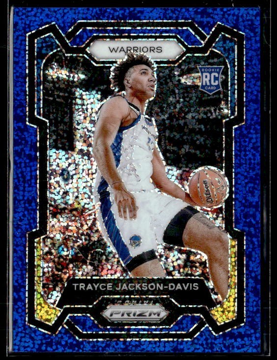 L70,208 - 2023-24 Panini Prizm Prizms Blue Sparkle #148 Trayce Jackson-Davis/144