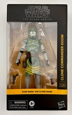 Hasbro Star Wars Black Series 6 inch Clone Commander Doom 23 MIB NEW