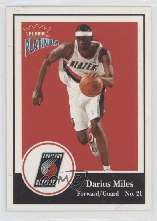 2003-04 Fleer Platinum Darius Miles #21 gp1
