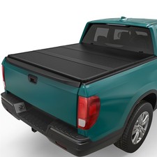 Frp Hard Tri-fold Truck Bed Tonneau Cover Fit For Honda Ridgeline 2017-2026 With