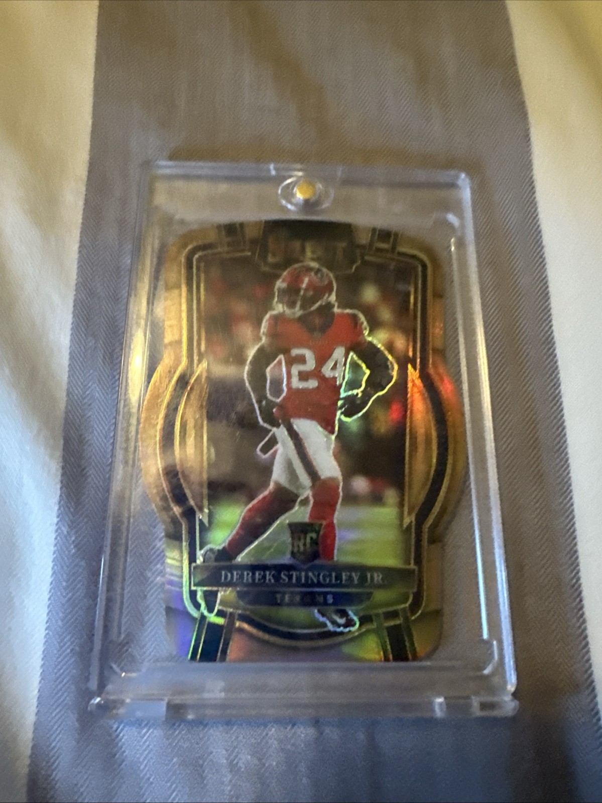 2022 Panini Select - Club Level Derek Stingley Jr. #262 Bronze /99 Die Cut