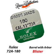 Nuovo NEW Blister Rolex 72A 180 Blister Bariletto con Albero x1 Barrel with Arbo