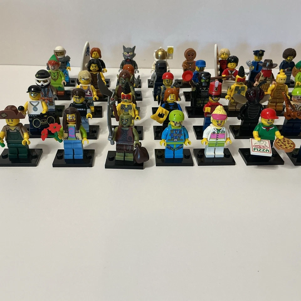 Huge Rare Lot Of 45 Lego Minifigures, CMF, City, Etc. ~ USED, READ DESCRIPTION - Image 2 of 4