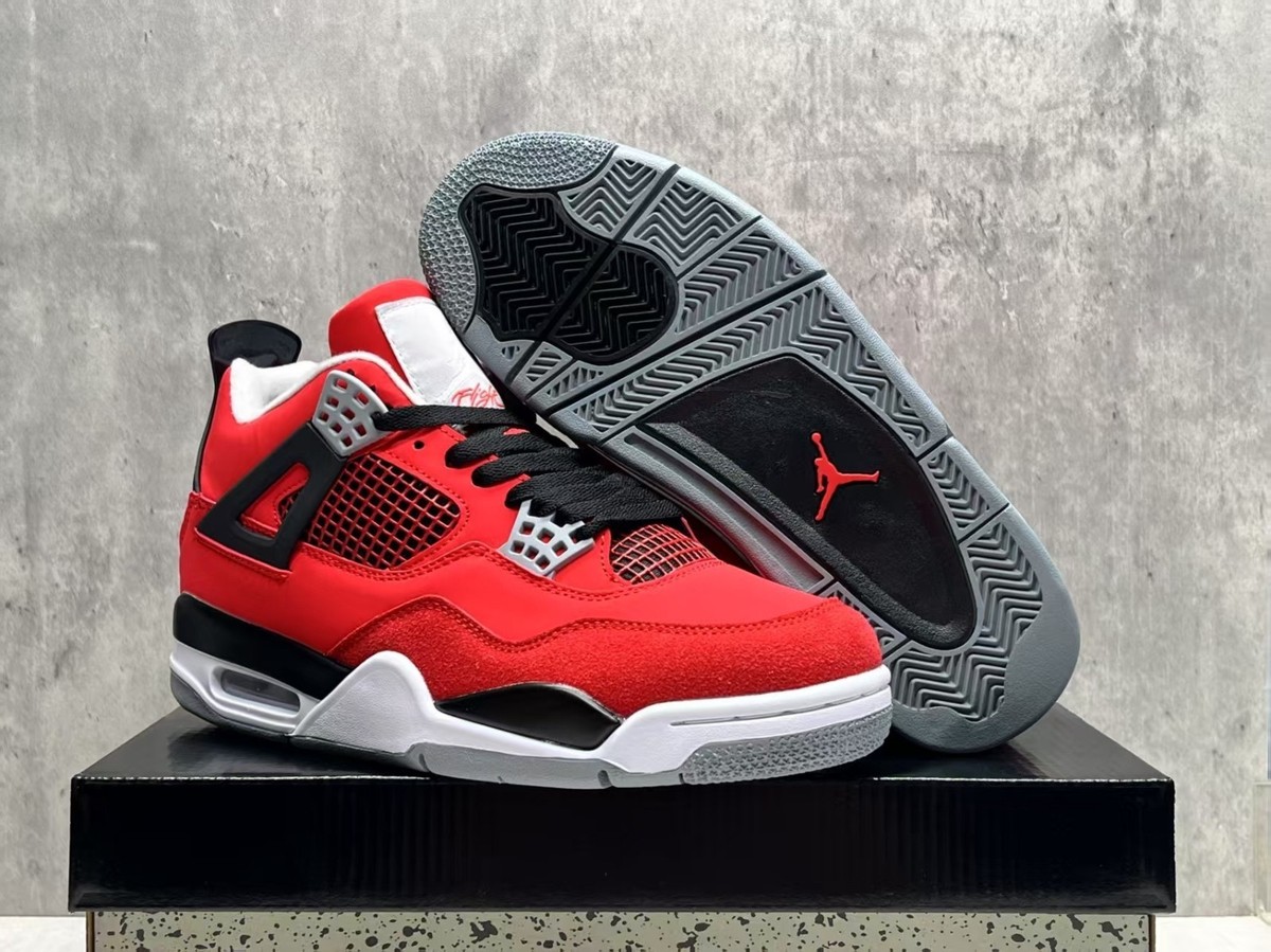 Men's Jordan 4 'Toro Bravo' Red - (7-12) Size US | eBay