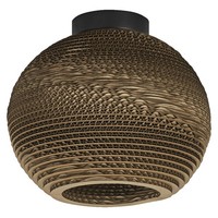 Deckenleuchte Metall Karton Osram E27 Wohnzimmer Flur B:26 Cm Deckenlampe BüRo