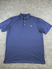 Master Tech Golf Polo Shirt Mens Size XL Performance Blue