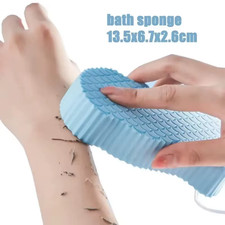 Silicone Foot Scrubber Mat Shower Exfoliating Massage Pad Feet Washer Brush