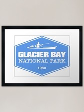Glacier Bay National Park 3 Framed  Framed Wall Art Poster Canvas Print Picture