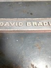 David Bradley Emblem Name Plate Tractor Equipment Farm — photo 3