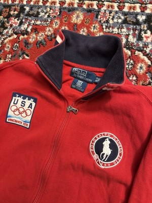 Polo Ralph Lauren Big Pony 2010 Olympics Vancouver Zip Up Track