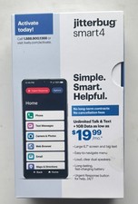 Lively Jitterbug Smart4 Smartphone for Seniors – NEW SEALED BOX – Lively Network