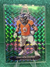 2024 Panini Mosaic JONATHON COOPER Green Mosaic Prizm #68 Denver Broncos