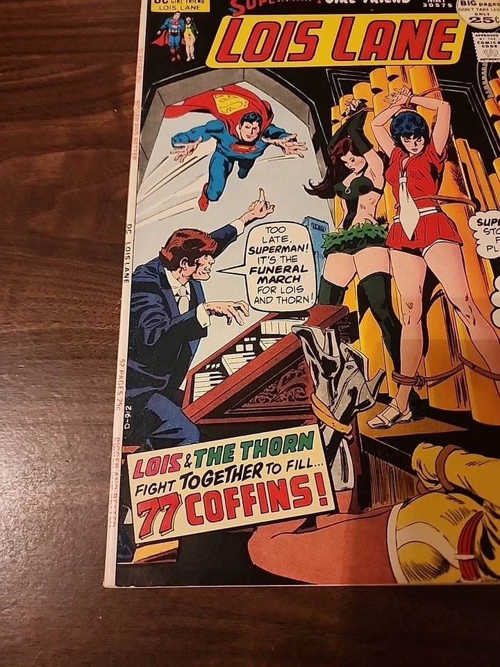 Superman's Girl Friend, Lois Lane #122 (DC Comics May 1972) VF LARGE RUN - Image 4 of 4