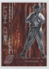 2005 Donruss Zenith Red Hot Ted Williams #RH-7 HOF a8a
