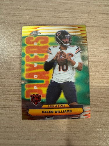Caleb Williams 2025 Topps Chrome Power Players #PP-7 Bears