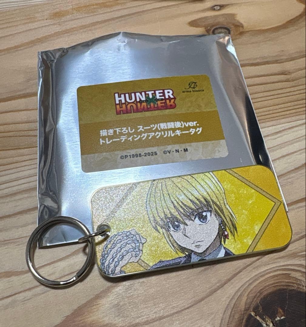 Hunter x Hunter Klphica (Kurapika) Trading Acrylic Key Tag  Suit Battle After,
