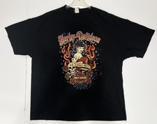 HARLEY-DAVIDSON Columbus T shirt AD Farrow ol...