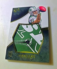 2015 Panini Immaculate Devin Smith Jumbo Worn Gloves # /25 Jets 1/1 Type 🔥 Rc