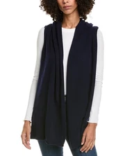 Incashmere Cashmere Vest Women's Blue S