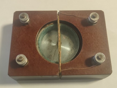Antique Vintage Galvanometer Compass – Japan, Metal & Bakelite | eBay
