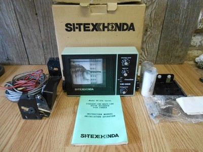 si-tex honda model HE 356A fish finder fishing equipment open box 